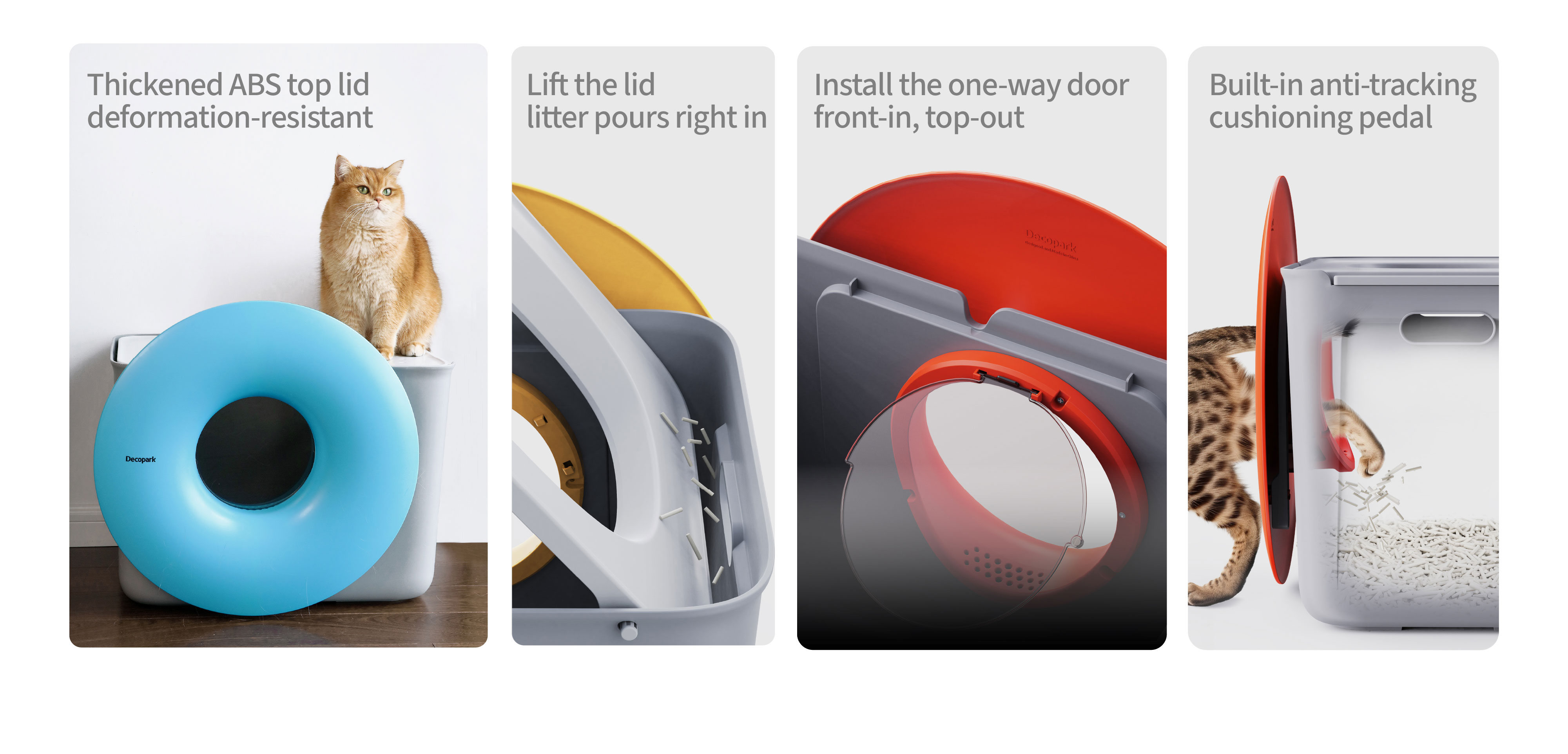 Black Hole Cat Litter Box