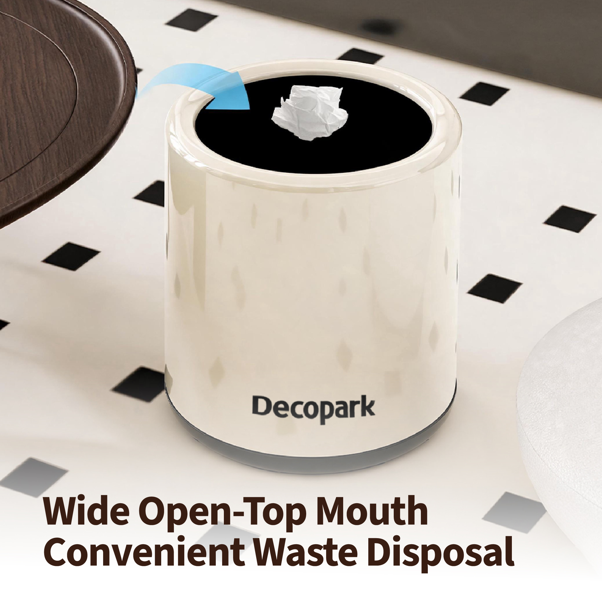 CloudWhite Pet Trash Bin — 缩略图3