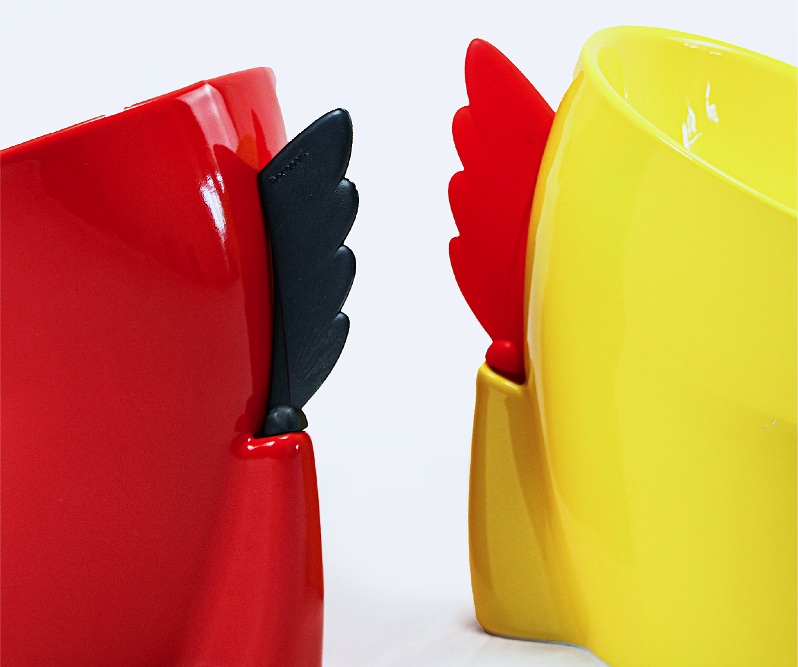 Red and yellow Dino Bowls