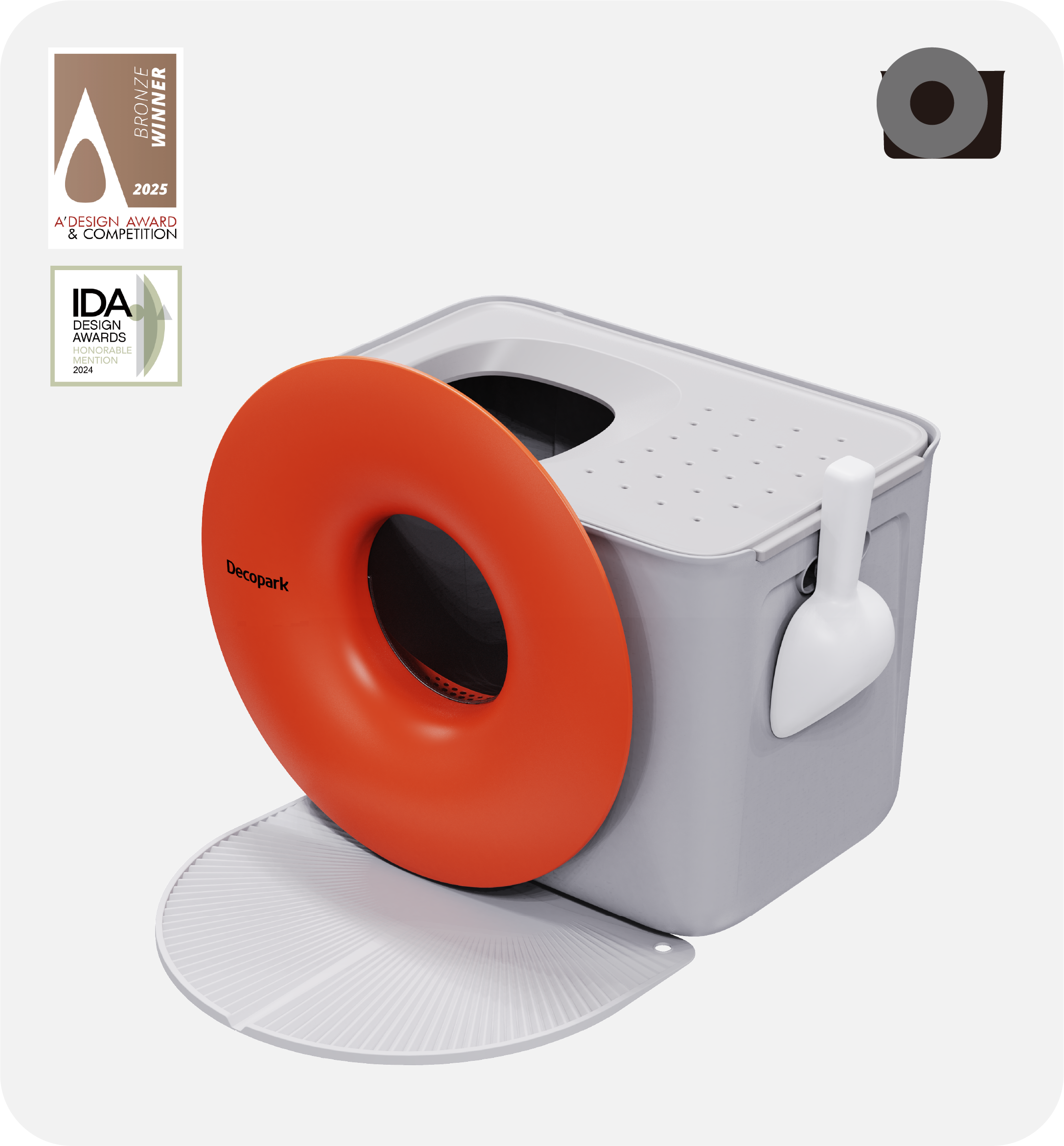 Black Hole Cat Litter Box