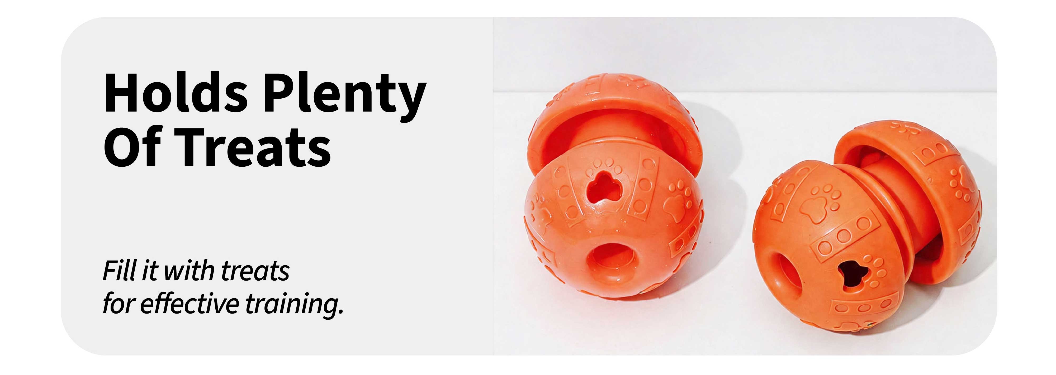 Holds Plenty Of Treats / Fill It With Treats For Effective Training