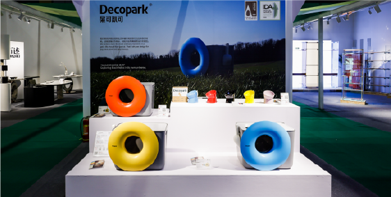 Decopark booth at Shanghai CIFF
